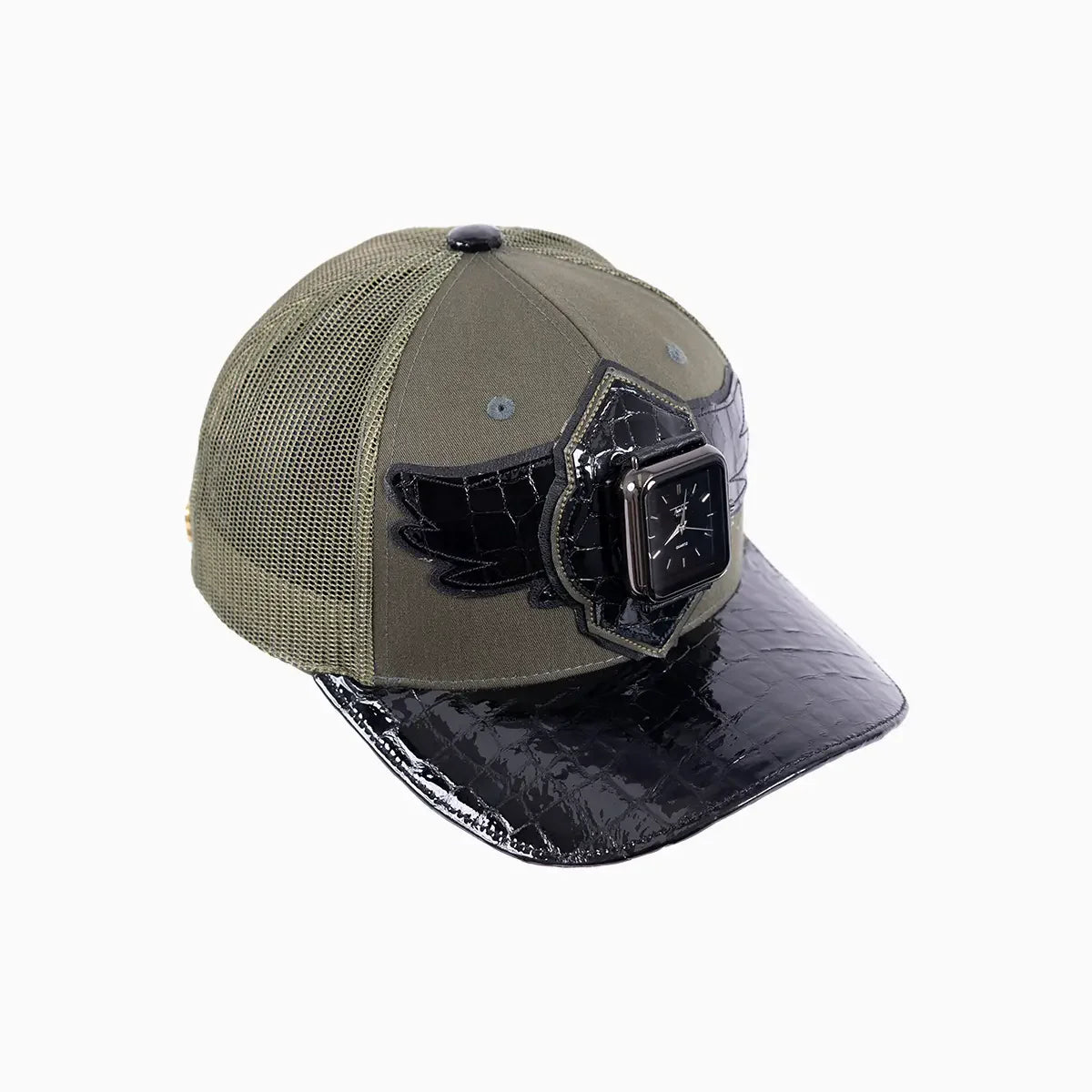 Breyer's Buck 50 Wool Trucker Hat With Leather Visor