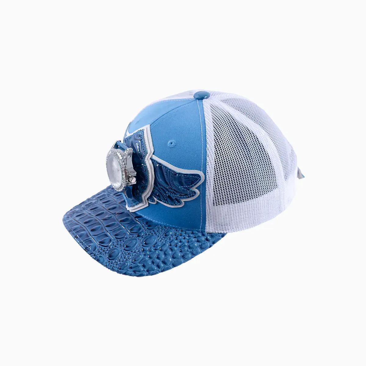 Breyer's Buck 50 Wool Trucker Hat With Leather Visor