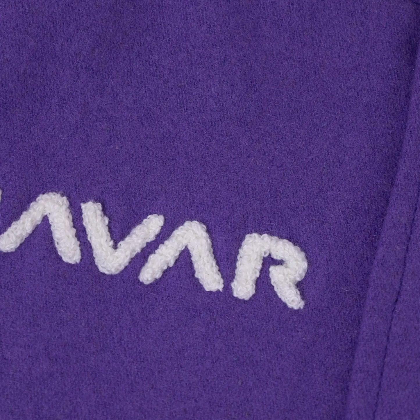 Women's Circle Wool Varsity Jacket