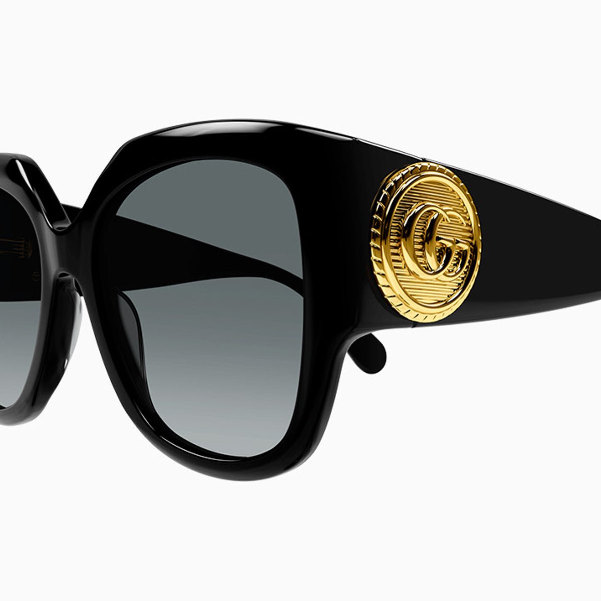 Women's GG Logo Square Frame Sunglasses