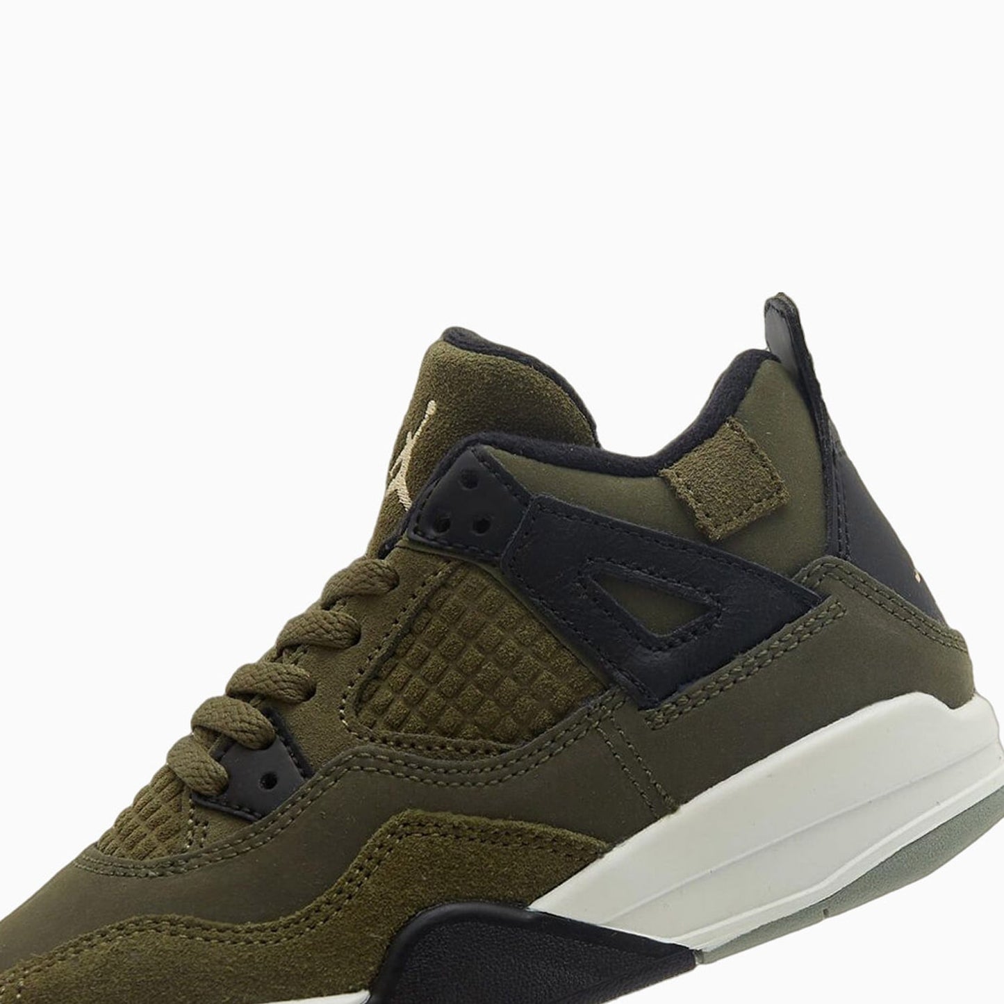 Kid's Air Jordan 4 Retro SE Craft "Medium Olive" Pre School