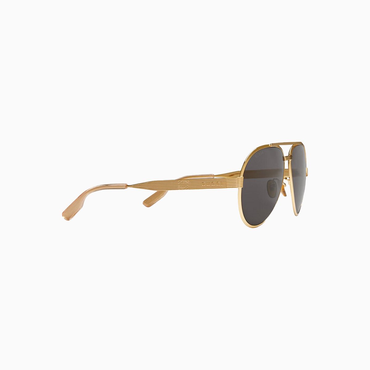 Men's Gucci Gold Grey Sunglasses