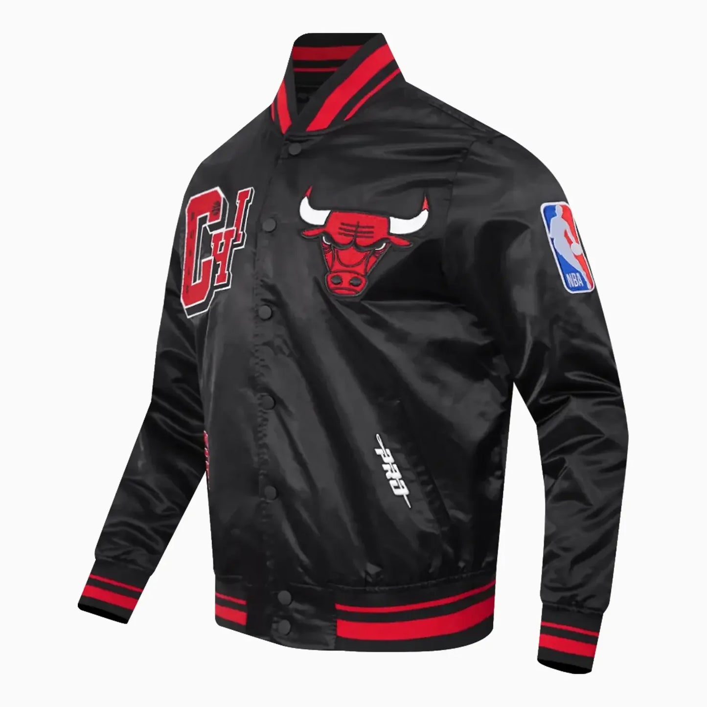 Men's NBA Chicago Bulls Rib Wool Varsity Jacket