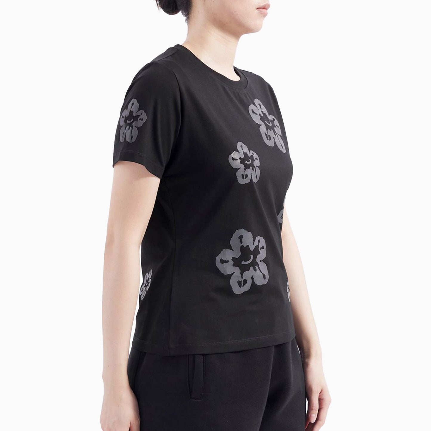 Women's Tone On Tone Tear Drip T-Shirt