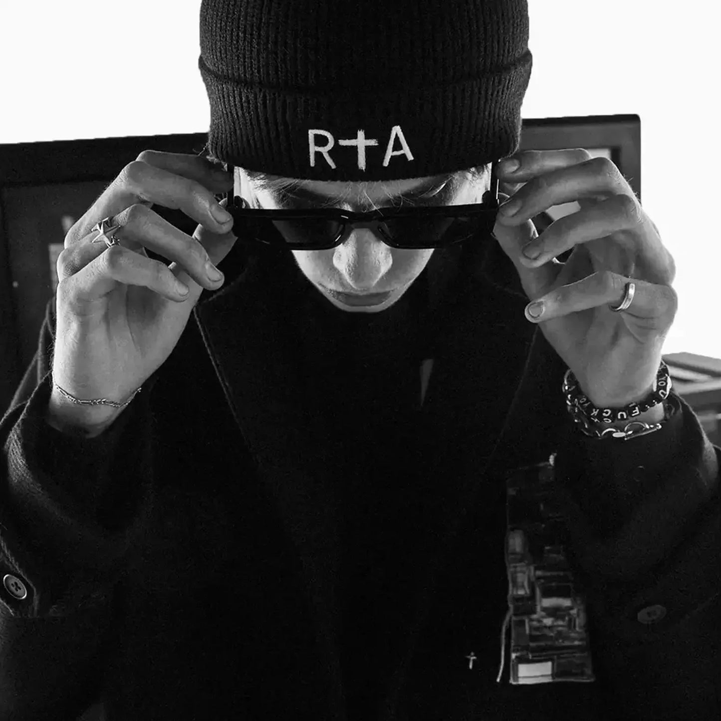 Men's Zion Black Beanie