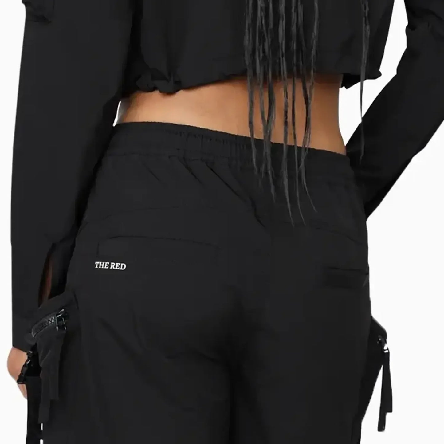 Women's Utility Windbreaker Nylon Printed Outfit