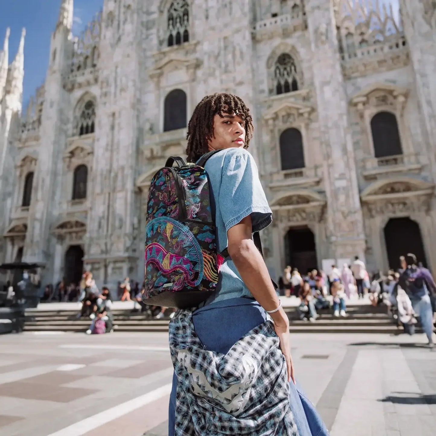 Embroidered Dragons DLX Backpack