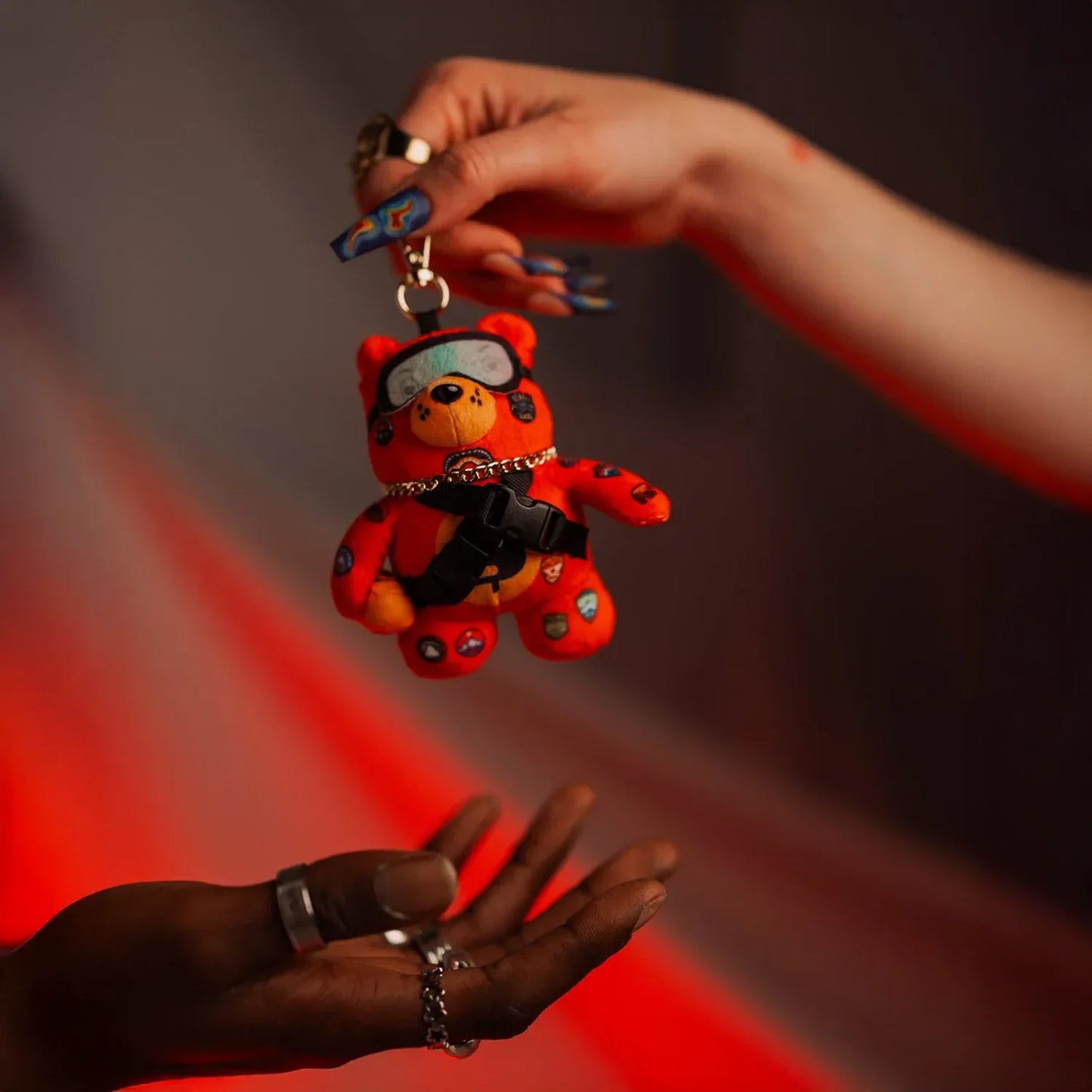 Global Expedition Bear Keychain