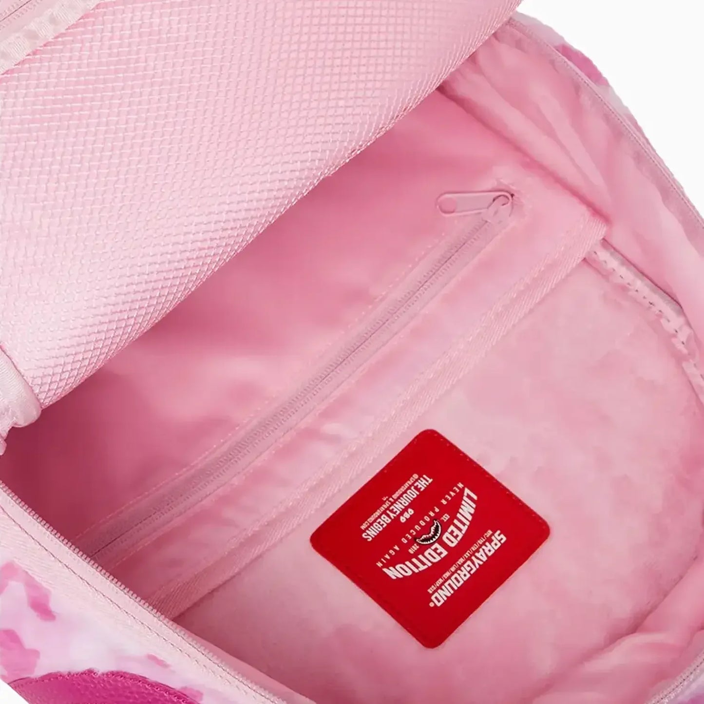 Pink Camo Faux Fur DLXSV Backpack