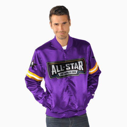 Men's NBA All Star Varsity Satin Jacket