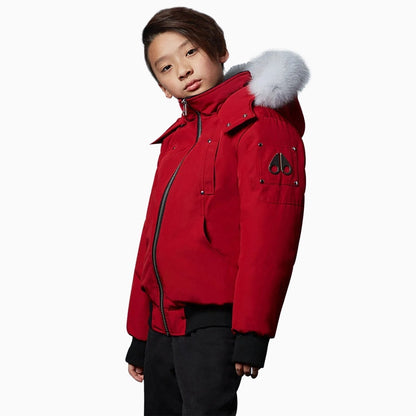 Kid's Bomber Hooded Jacket
