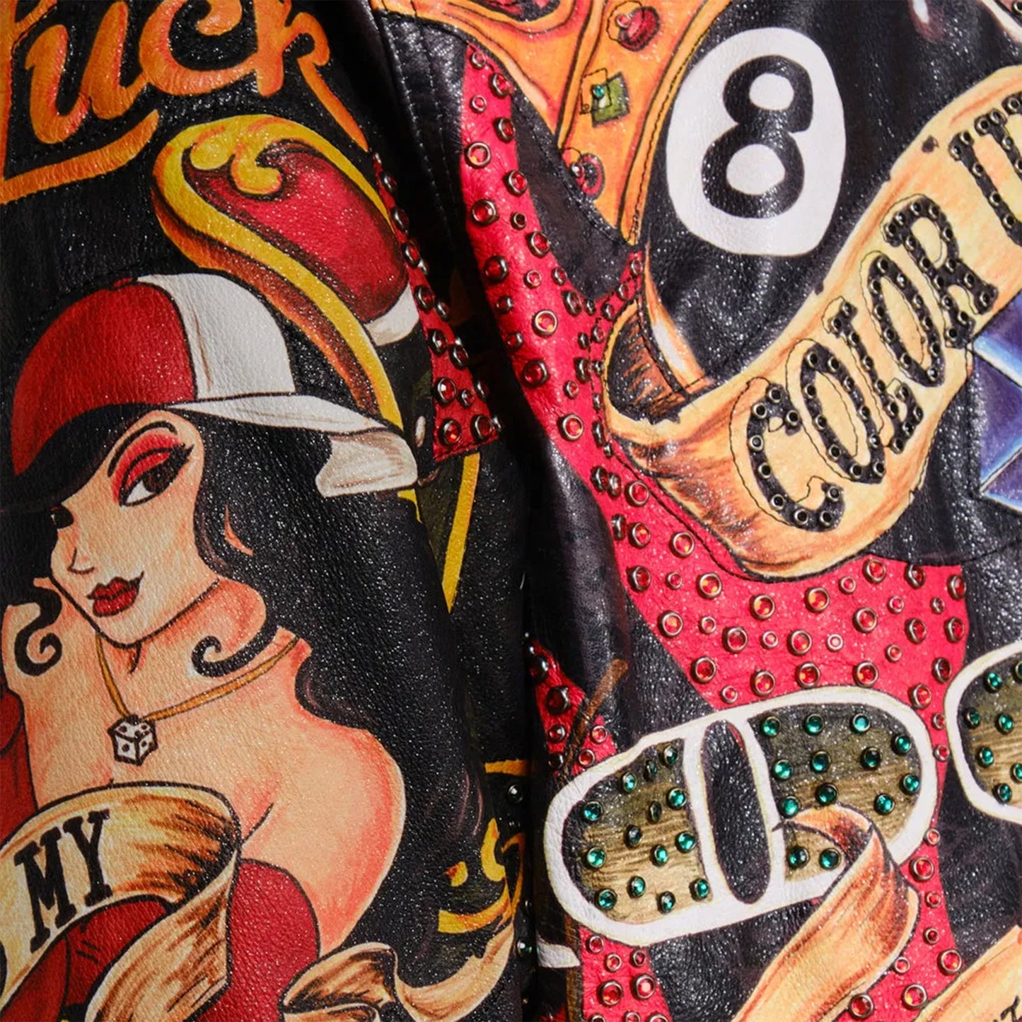 Men's High Rollers Leather Jacket