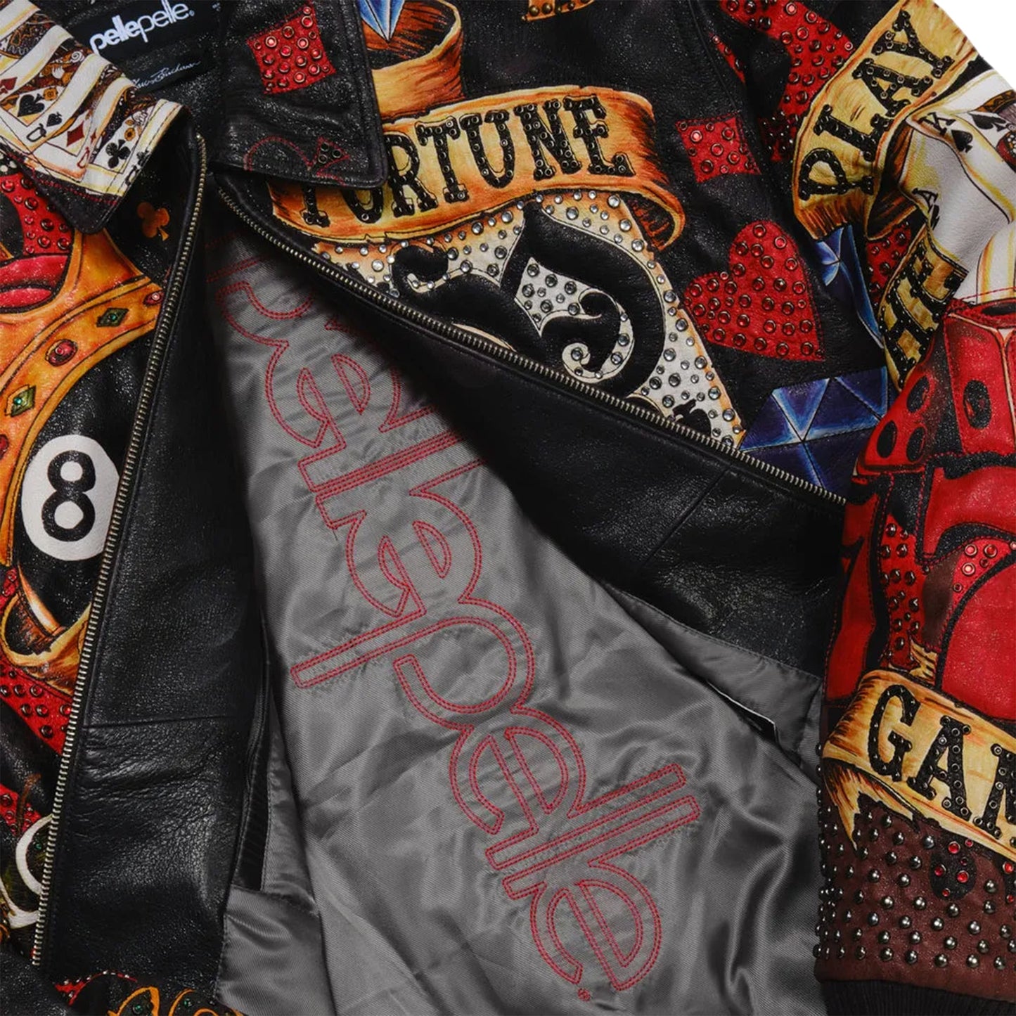Men's High Rollers Leather Jacket