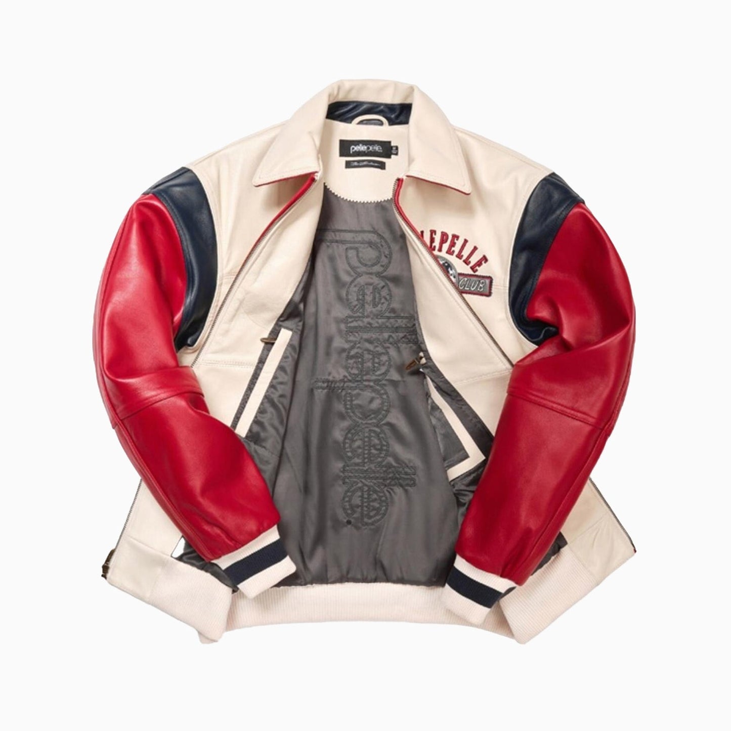 Men's World Famous Soda Club Plush Leather Jacket