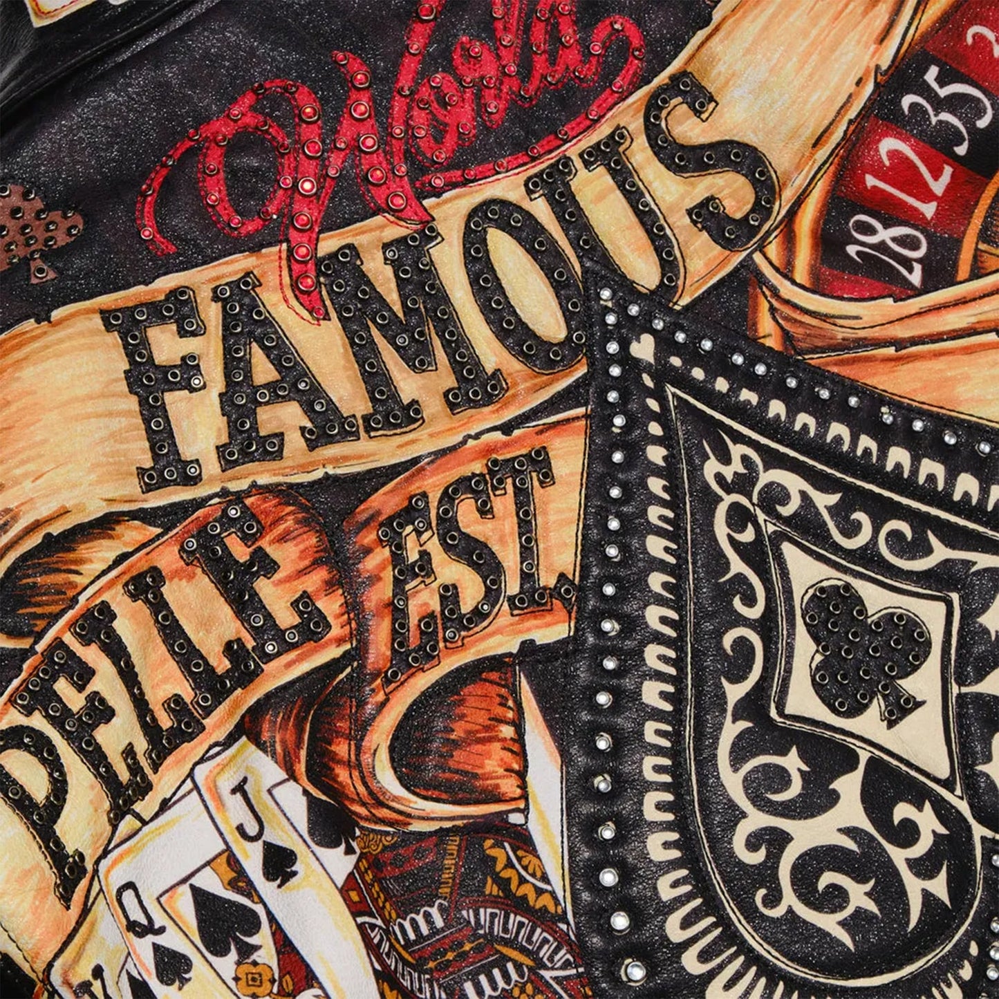 Men's High Rollers Leather Jacket