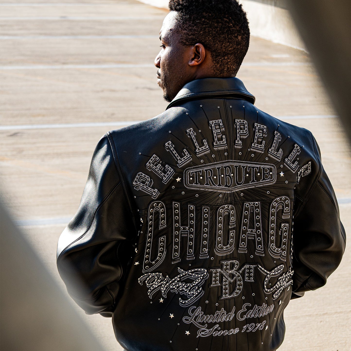 Pelle-Pelle X TB Men's Windy City Leather Jacket