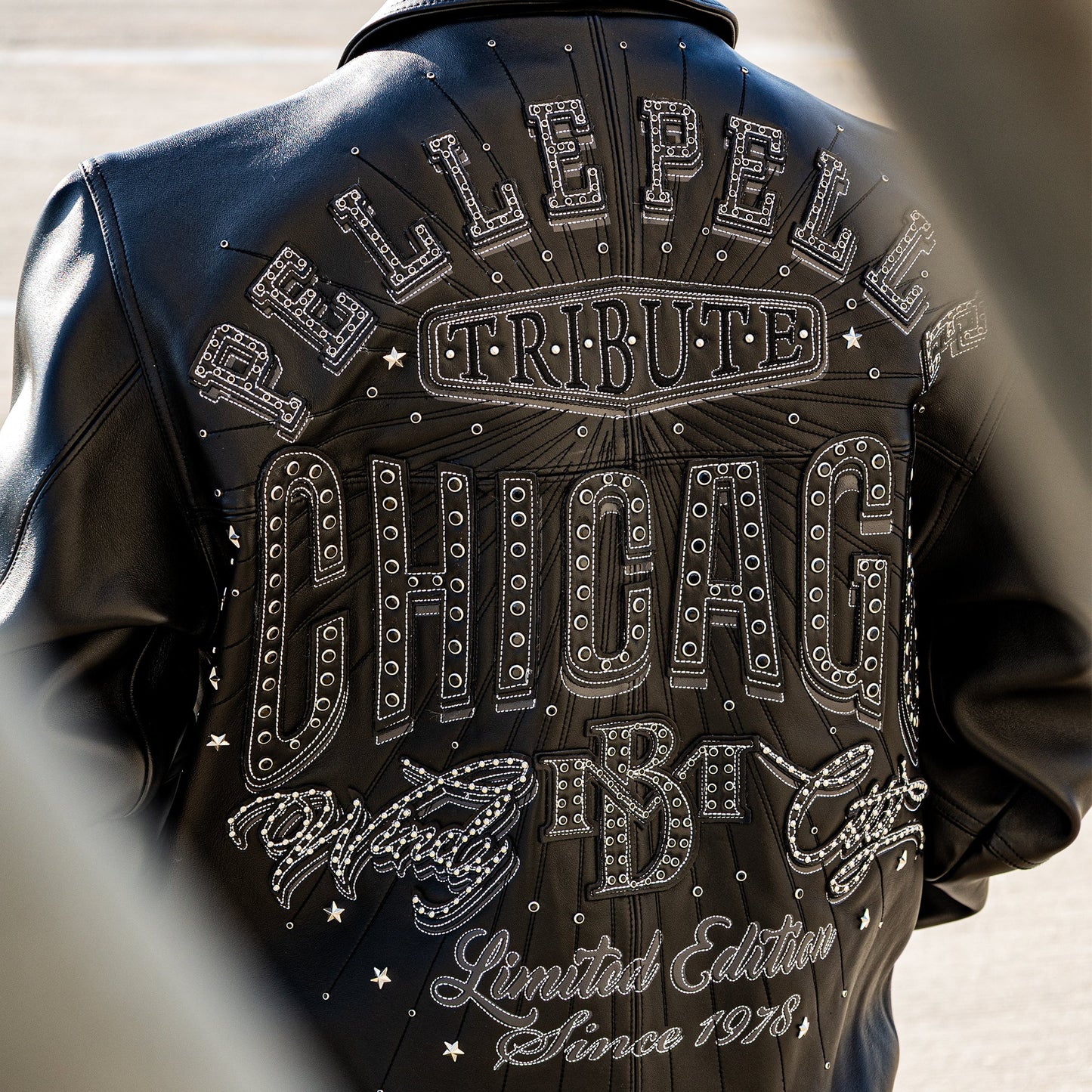 Pelle-Pelle X TB Men's Windy City Leather Jacket