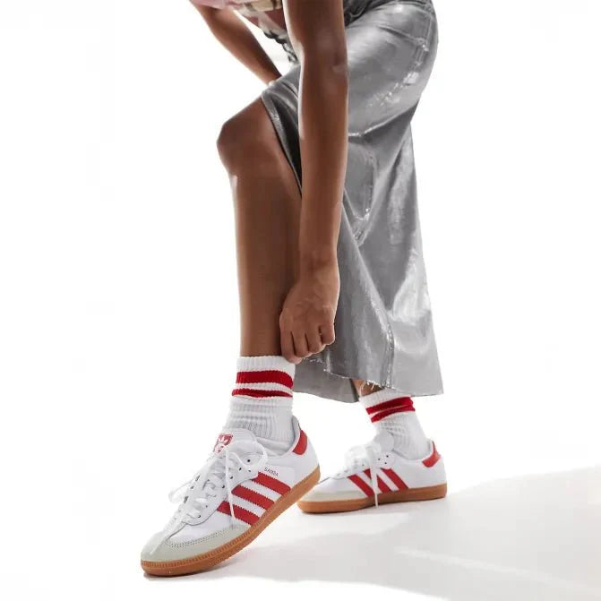Women's Originals Samba OG "White Solar Red Gum"