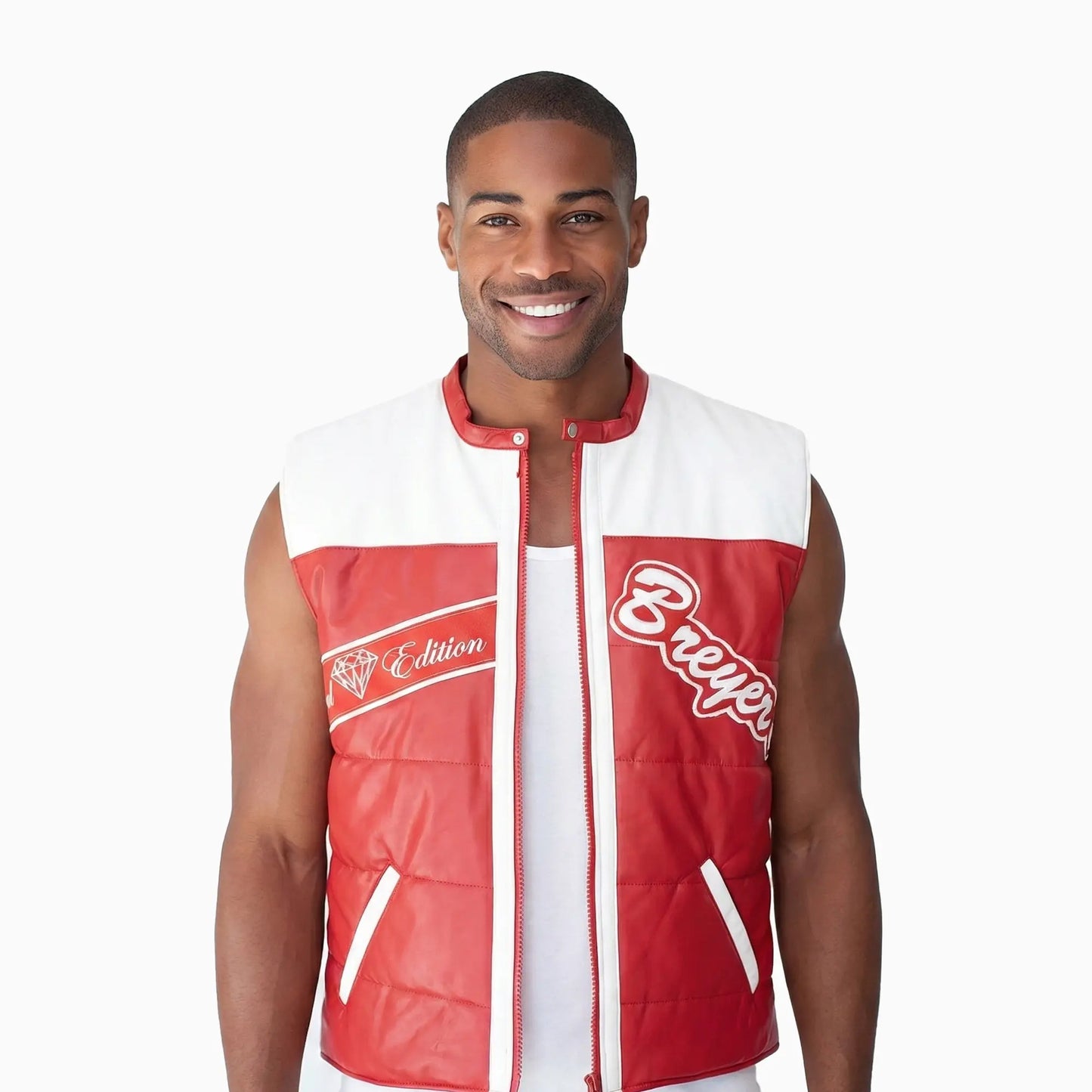 Breyer's Special Edition Leather Puffer Vest
