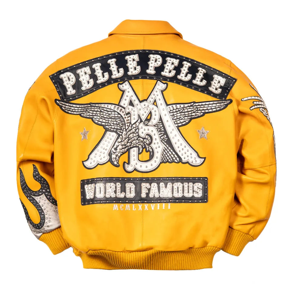 Men's World Famous Pelle Leather Jacket