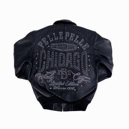 Pelle-Pelle X TB Men's Windy City Leather Jacket