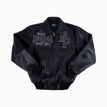 Pelle-Pelle X TB Men's Windy City Leather Jacket