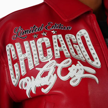 Pelle-Pelle X TB Women's Windy City Leather Jacket