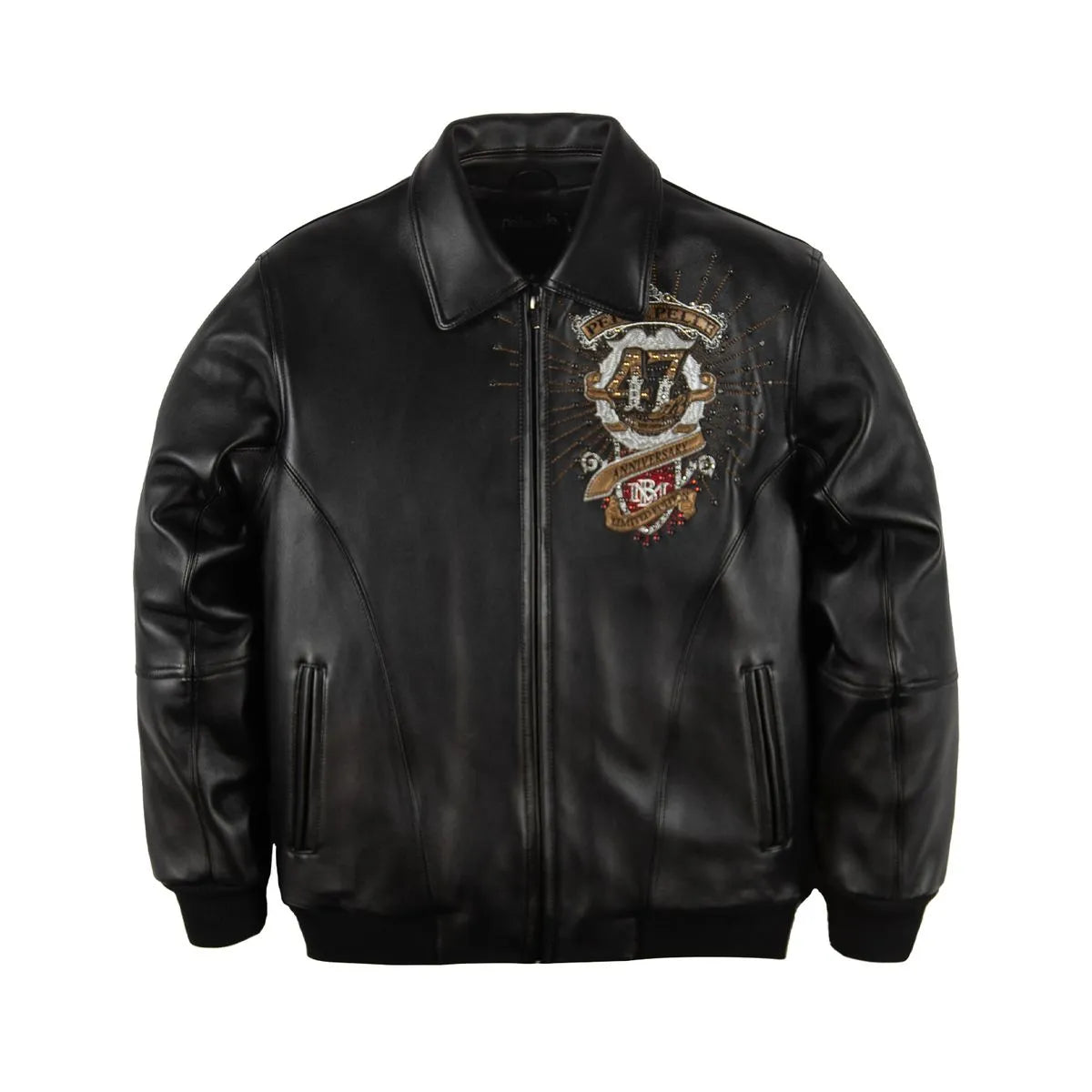 Men's 47Th Collectors Series Leather Jacket