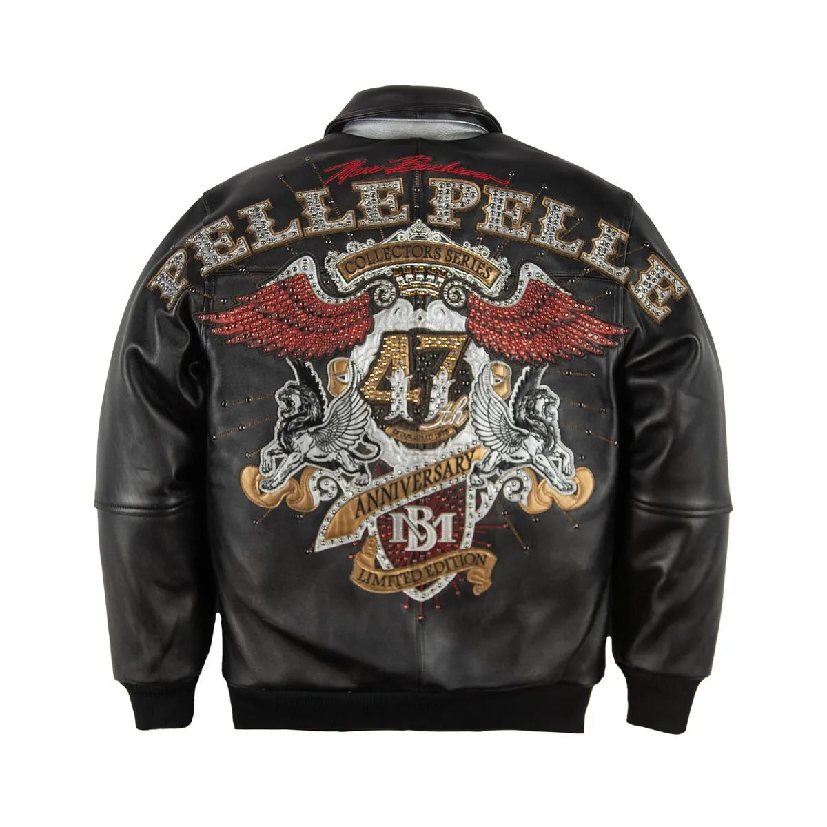 Men's 47Th Collectors Series Leather Jacket