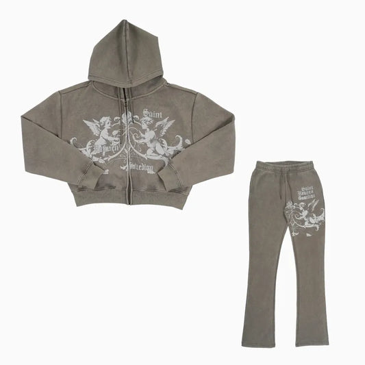 Women's Mineral Rhinestone Outfit