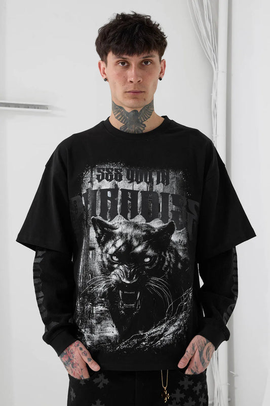 Men's Blood Sport Waffle Thermal T-Shirt