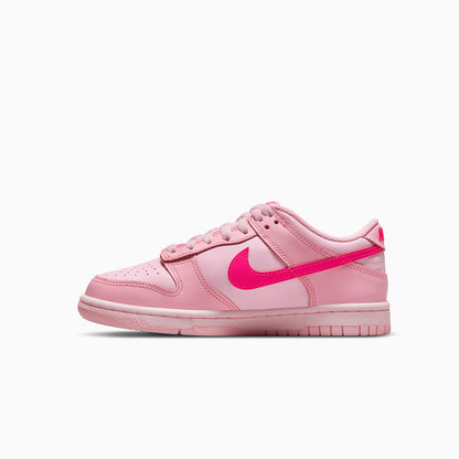 Kid's Dunk Low "Triple Pink" Grade School