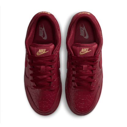 Women's Dunk Low "Crocodile Team Red"