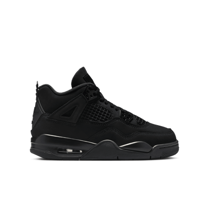 Kid's Air Jordan 4 Retro "Black Cat" Grade School