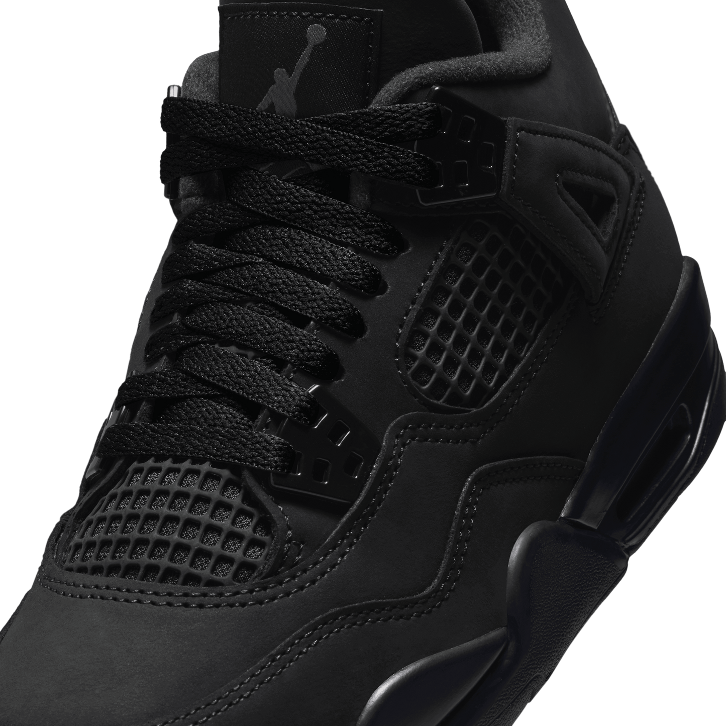 Kid's Air Jordan 4 Retro "Black Cat" Grade School