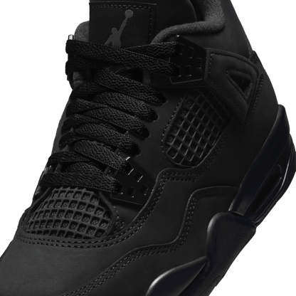 Kid's Air Jordan 4 Retro "Black Cat" Grade School