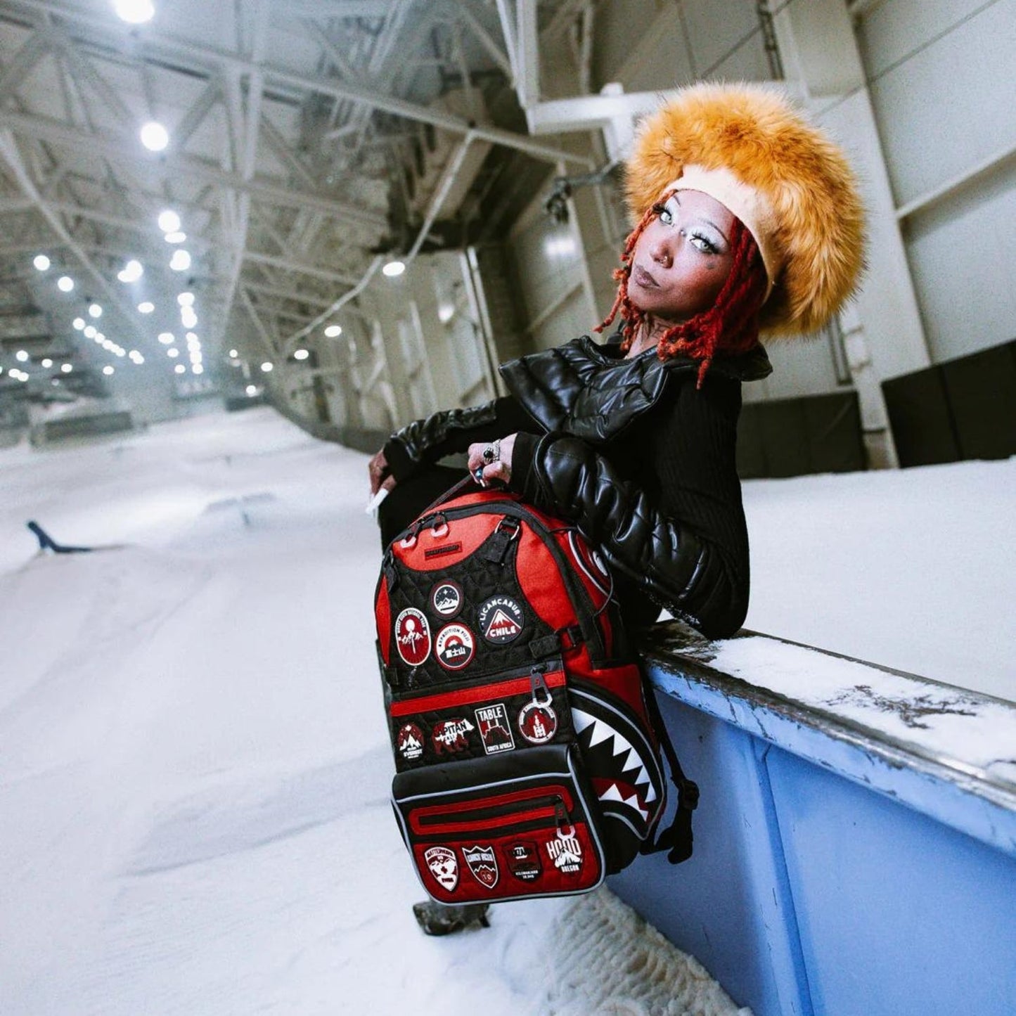 Expedition Red Backpack