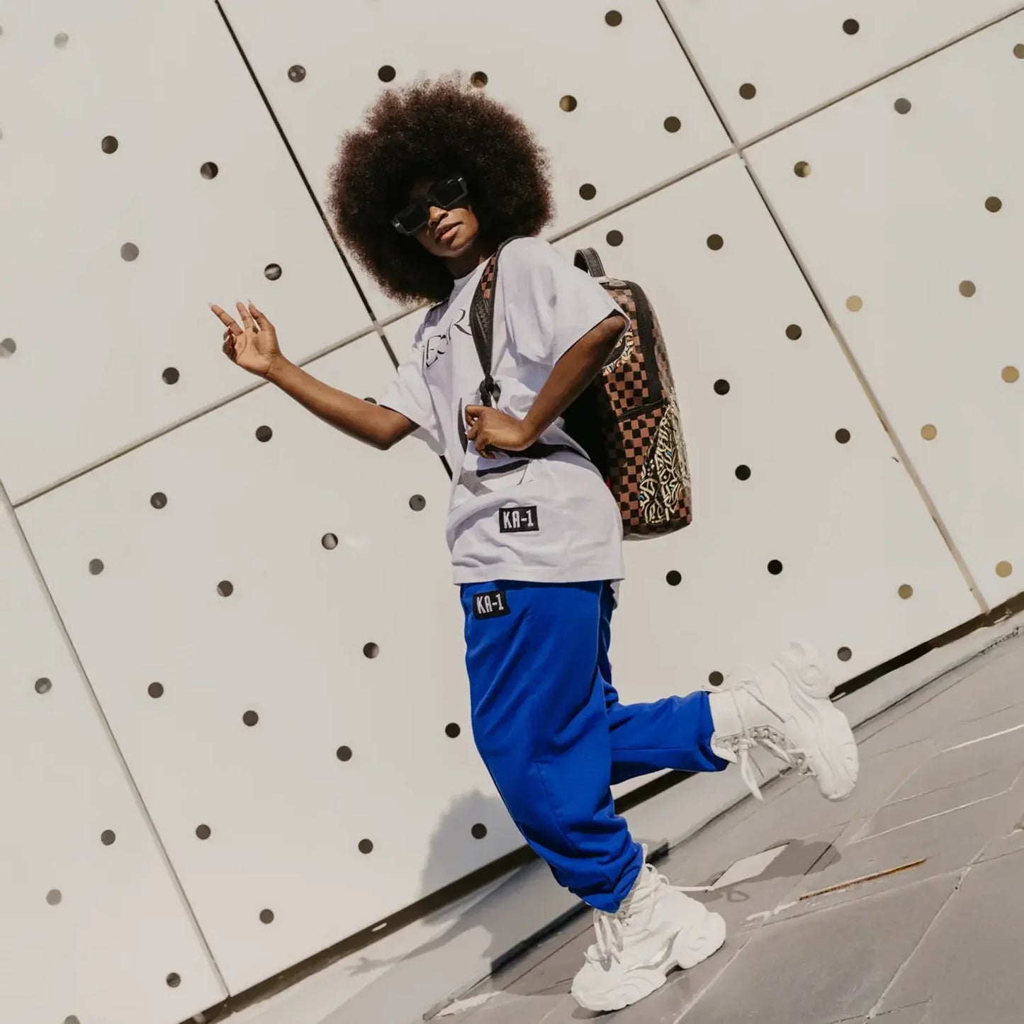 Diaa Allam Sharks In Paris Backpack