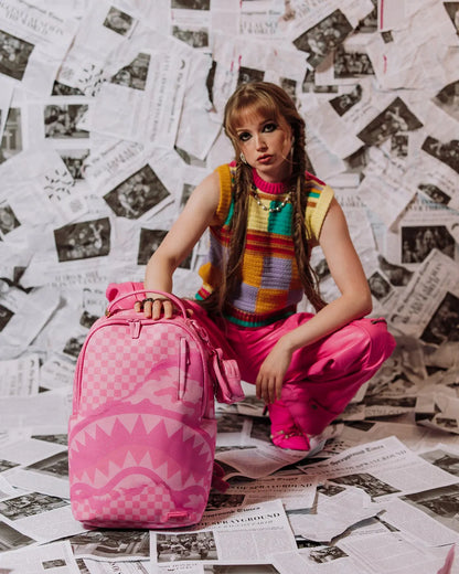 Pink 3Am Turnt Dlxsv Backpack