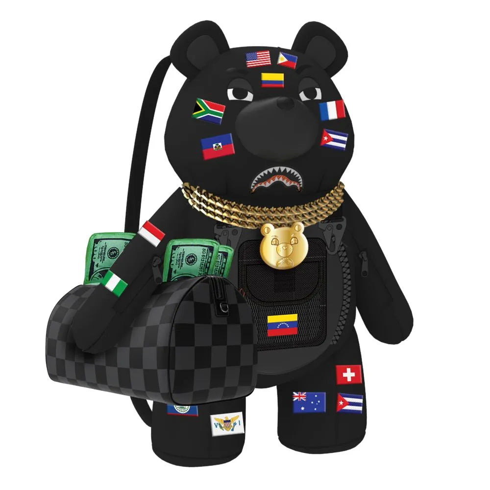 James Flags Bear Backpack