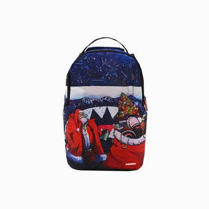 Santa Sketchy Paint Backpack