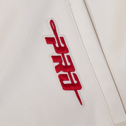 Men's Chicago Bulls NBA Leather Varsity Jacket