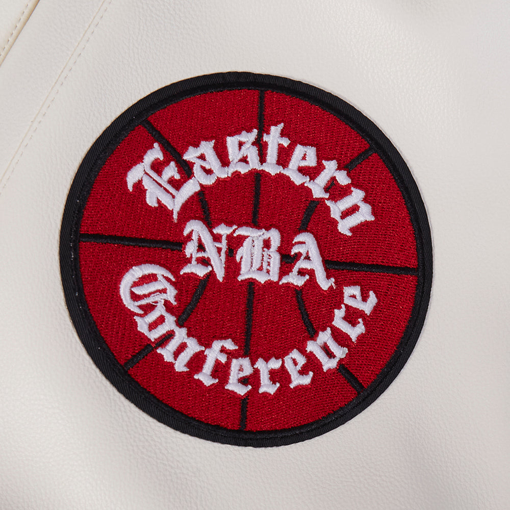 Men's Chicago Bulls NBA Leather Varsity Jacket