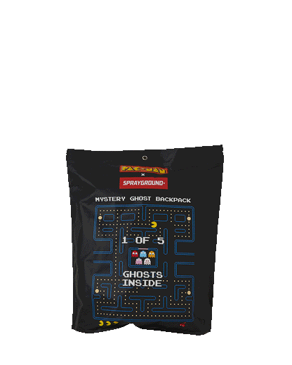 Sprayground x PAC-MAN Ghost Backpack Mystery Bag