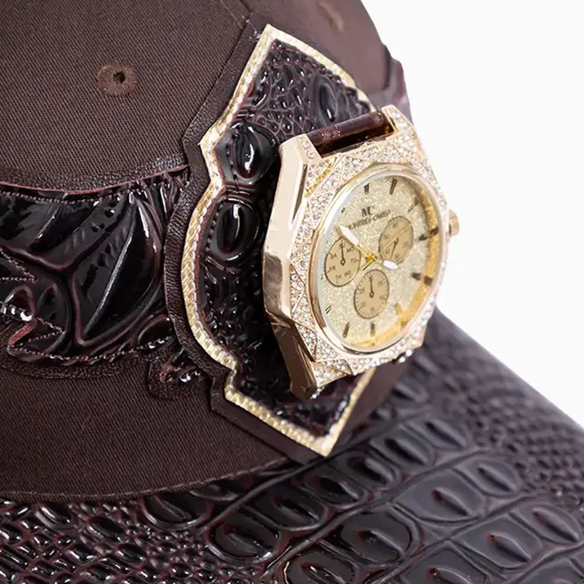 Breyer's Buck 50 Wool Trucker Hat With Leather Visor