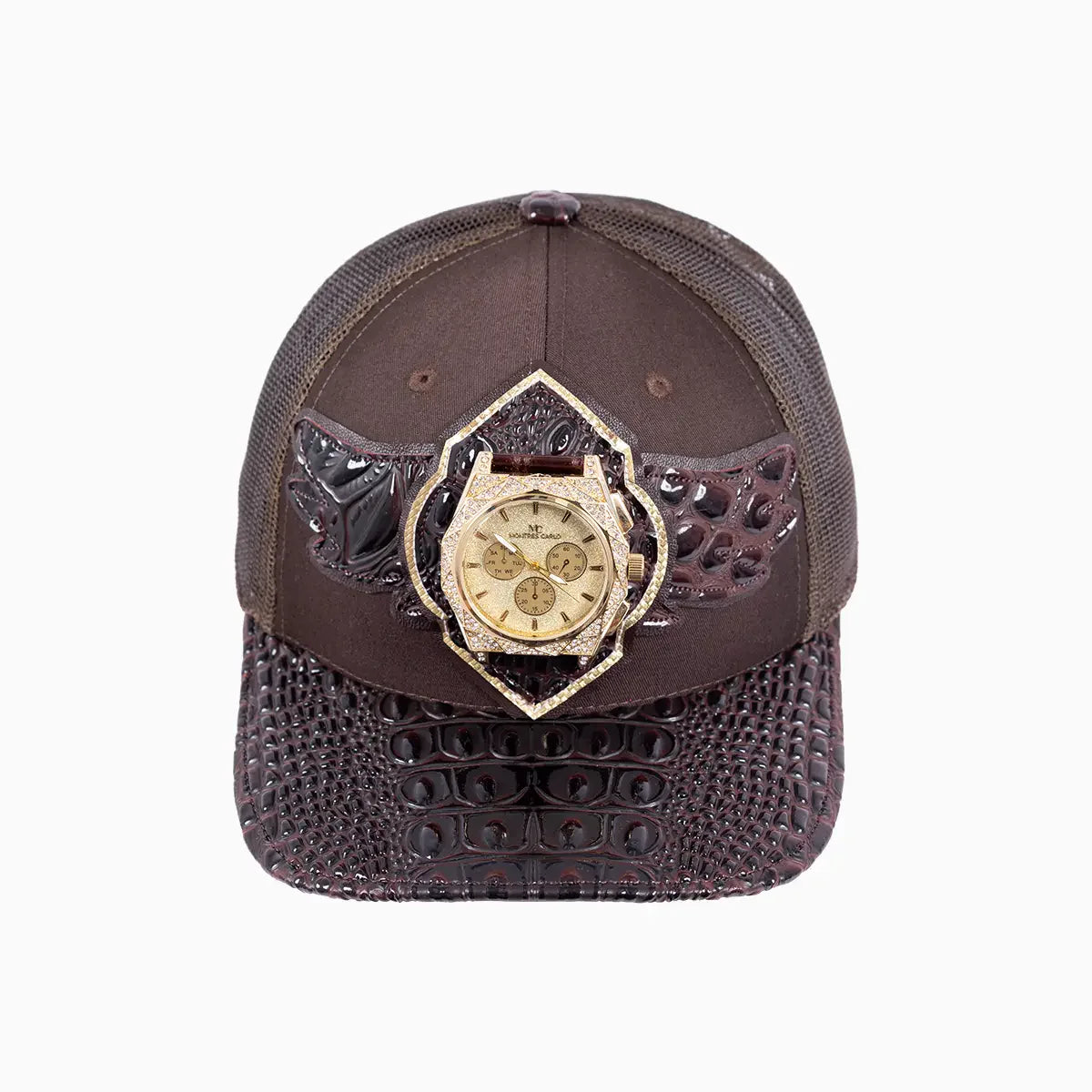 Breyer's Buck 50 Wool Trucker Hat With Leather Visor