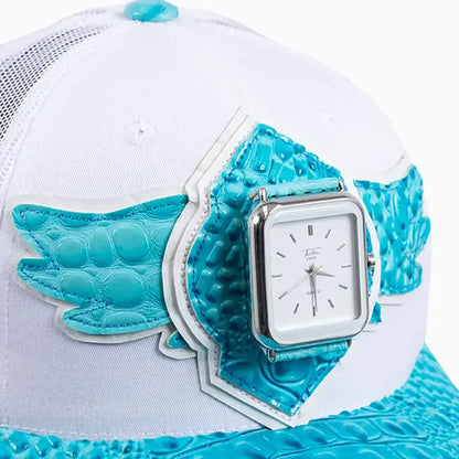 Breyer's Buck 50 Wool Trucker Hat With Leather Visor