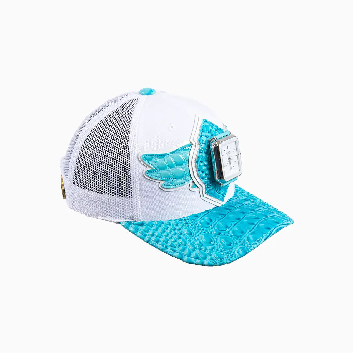 Breyer's Buck 50 Wool Trucker Hat With Leather Visor