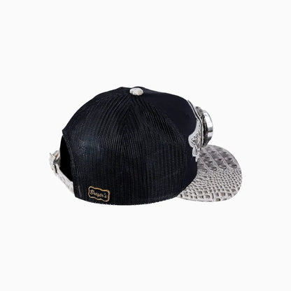 Breyer's Buck 50 Wool Trucker Hat With Leather Visor