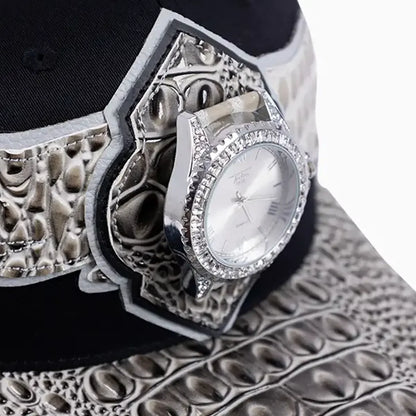 Breyer's Buck 50 Wool Trucker Hat With Leather Visor